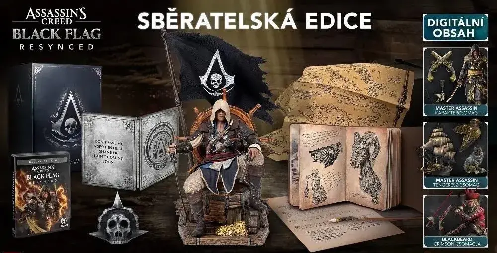 Assassin's Creed Black Flag Resynced Collector's Edition P