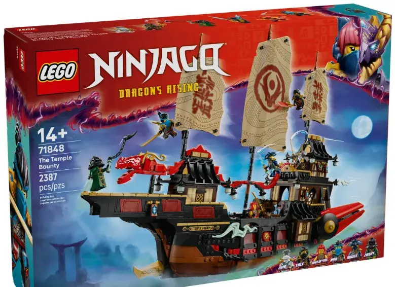 NOVÉ Lego Ninjago 71848 Chrámová Odměna