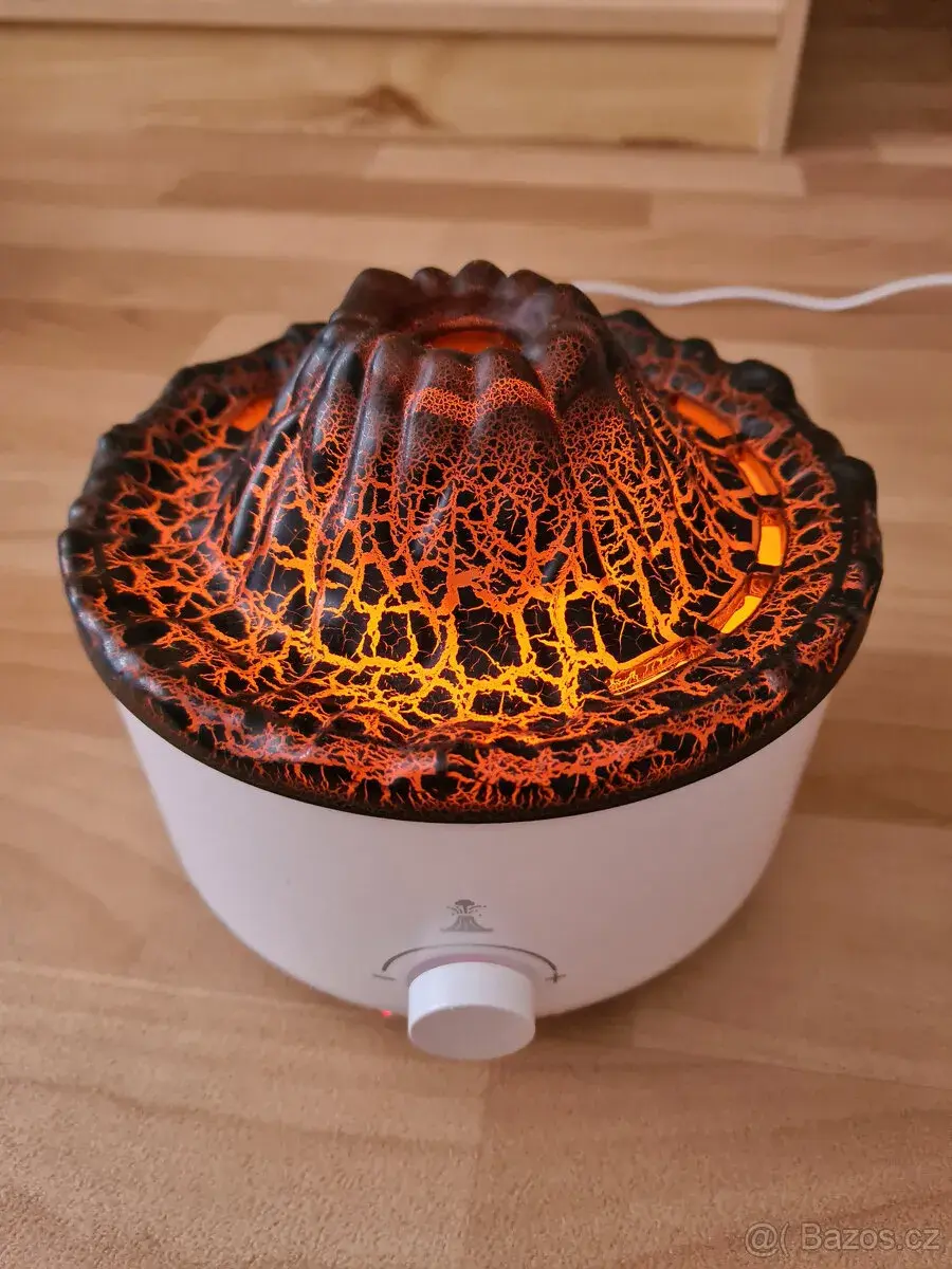 Zvlhčovač vzduchu - aroma difuzér sopka / vulkán