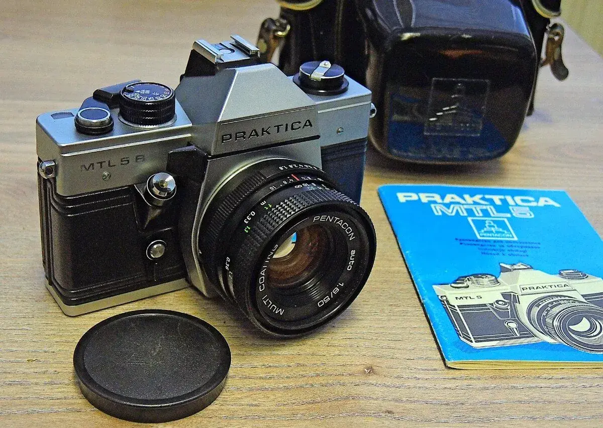 Praktica MTL - 5 B + Pentacon Auto 1.8/50 MC