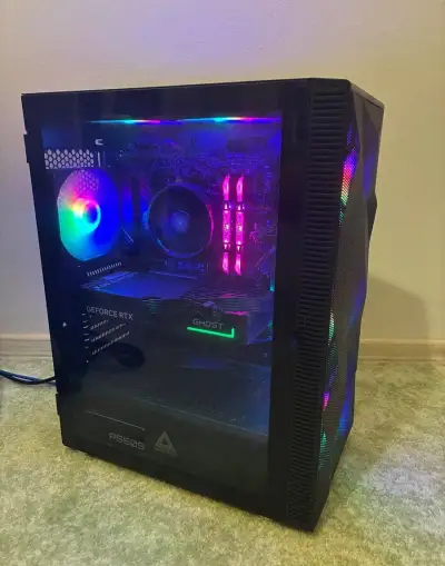 Herní PC RTX 5060 / Ryzen 5 5500/ 16GB RAM/ SSD 1 TB