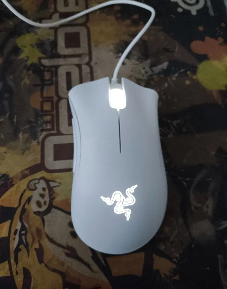 Razer DeathAdder Essential (bílá) - bez obalu