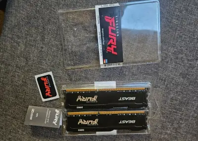 Kingston FURY Beast Black 16GB (2x8GB) DDR3 1866MHz CL10