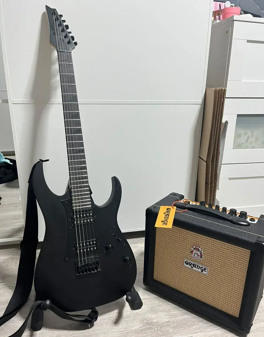 Ibanez GRGR131EX-BKF + Orange Crush 20RT – nehraná sestava