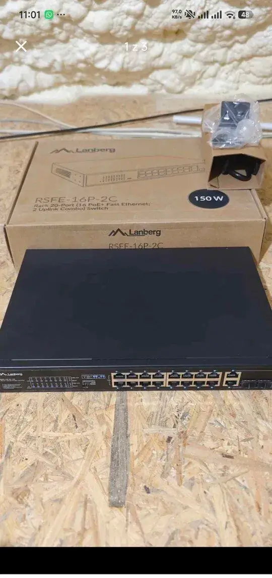 Poe switch Lanberg