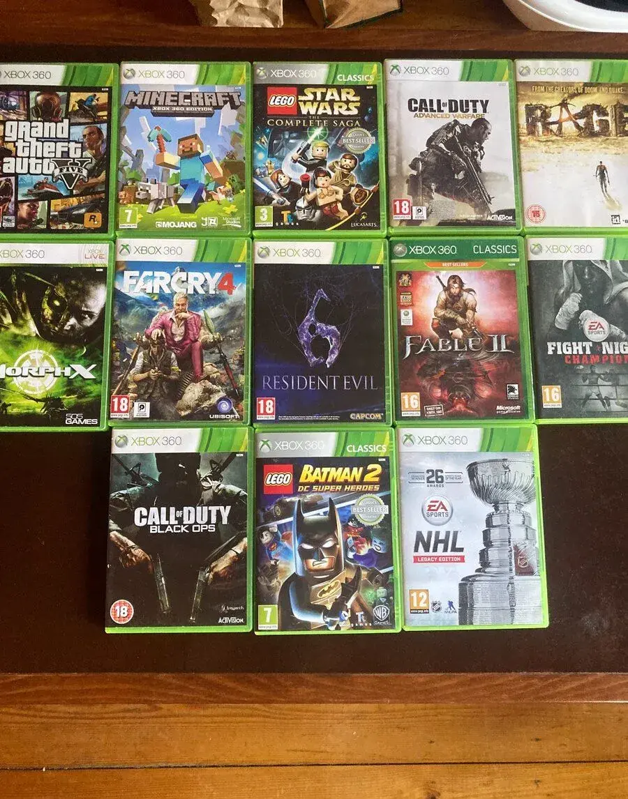 Xbox 360 - hry na herní konzoli