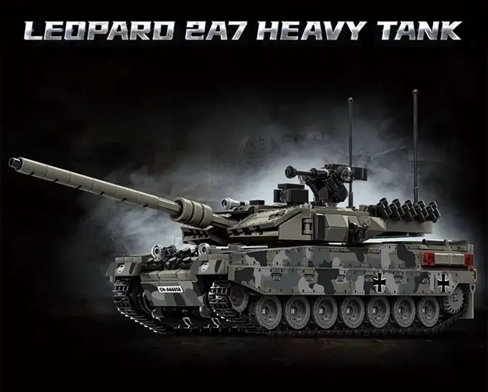 Stavebnice Tank Leopard kompatibilní s LEGO