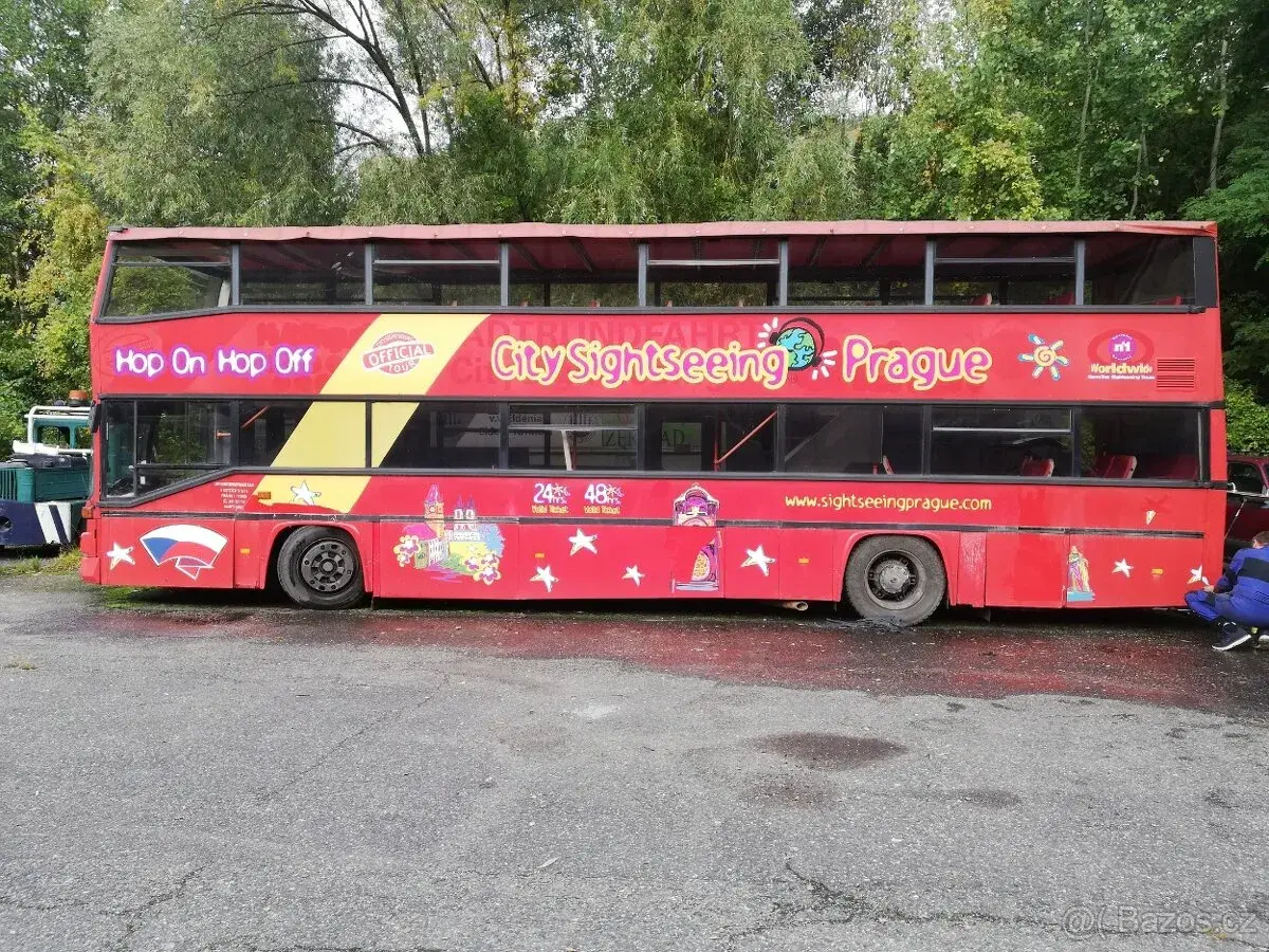 Autobus Man SD 202 Vyhlídkový,cabrio .
