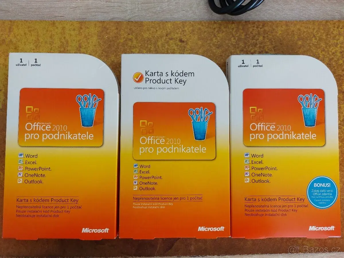 OFFICE 2010 Pro podnikatele - krabicova verze - posledni kus