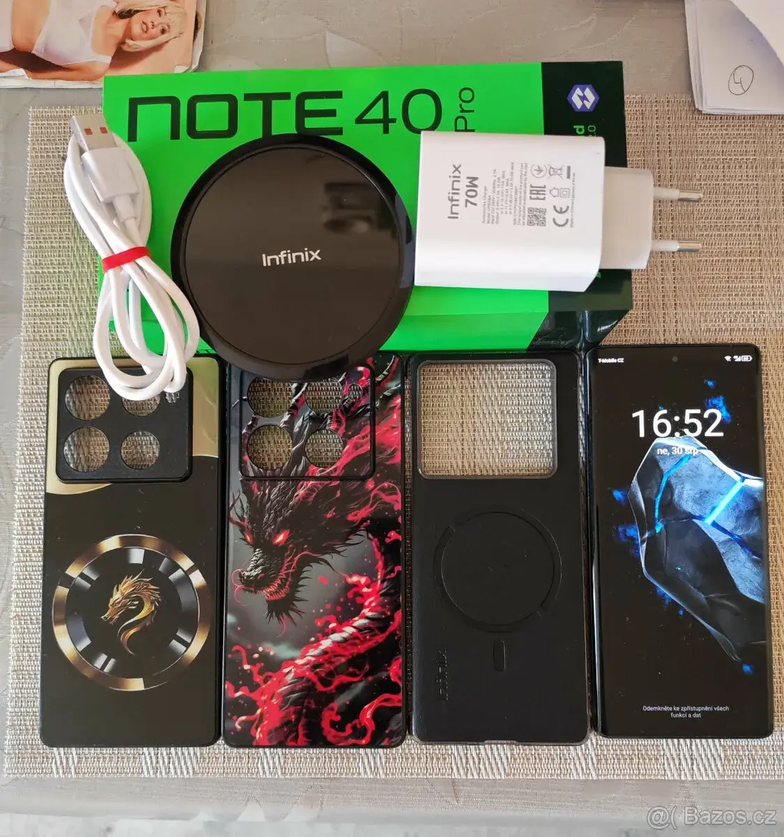 nfinix Note 40 Pro 12GB/256GB, černý