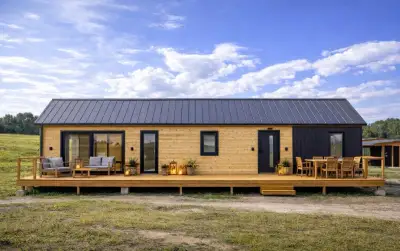 Mobilní dům / Mobilheim 4+kk 75 m² – celoroční bydlení