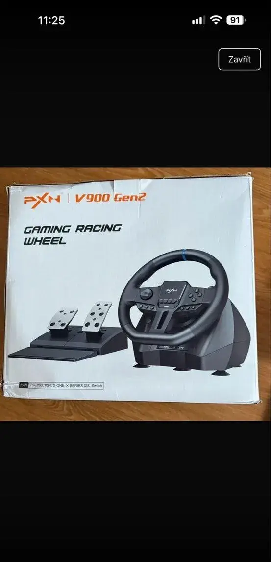 Herní volant na všechny konzole +PC
