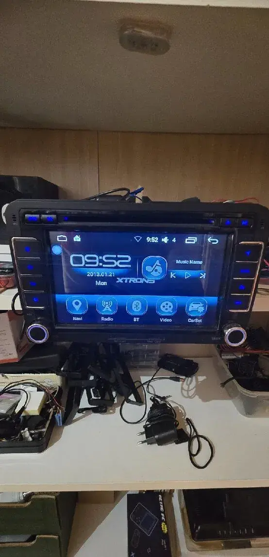 XTRONS 2DIN VW SD ANDROID DVBT2 DAB+ BLUETOOTH NAVI