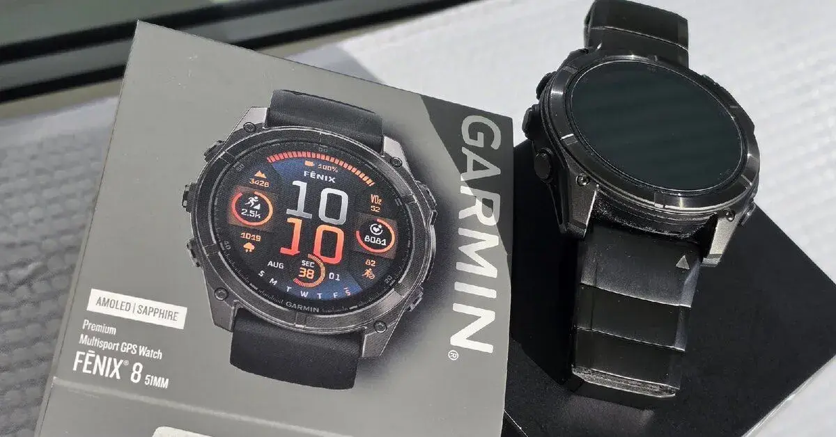 GARMIN 8 AMOLED SAPPHIRE 51mm TITAN tah za 7 000 v ceně,