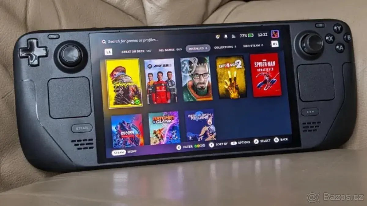Steam Deck OLED 512 GB – stav nového kusu (100% stav)