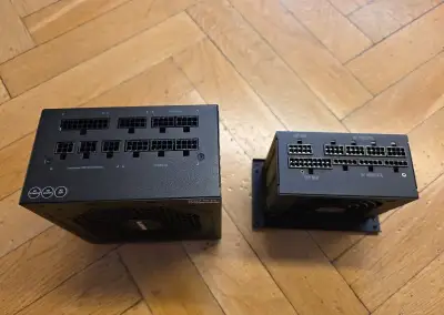 2x zdroj ATX + SFX 750 a 850W