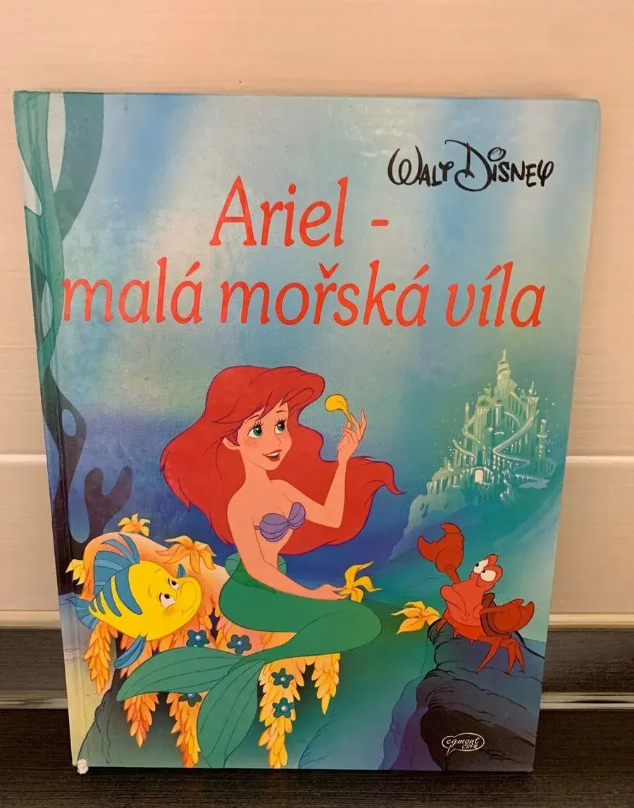 Kniha-Ariel malá mořská víla