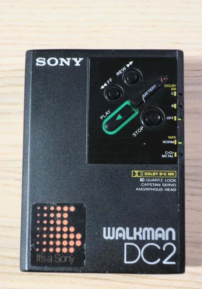 Walkman Sony WM-DC2 (professional)