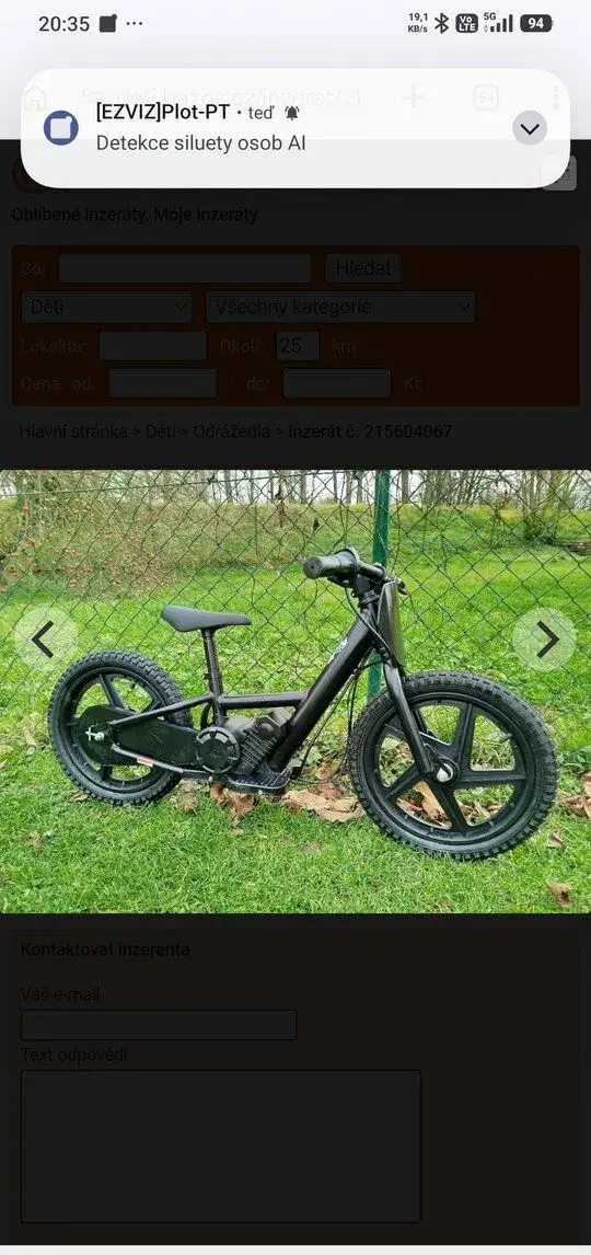Elektro odrážedlo
