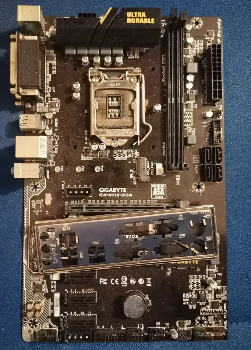 Gigabyte GA-H110-D3A LGA 1151 DDR4 platforma