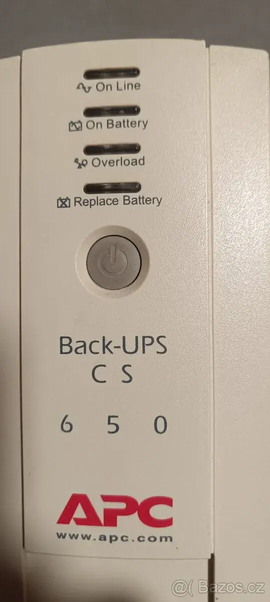 Záložní zdroj UPS APC Back-UPS CS 650