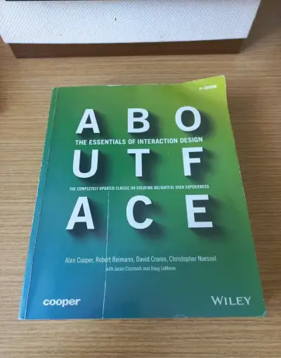 Kniha o UI: About Face -The Essentials of Interaction Design