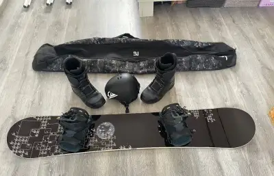 Snowboard 163 komplet set