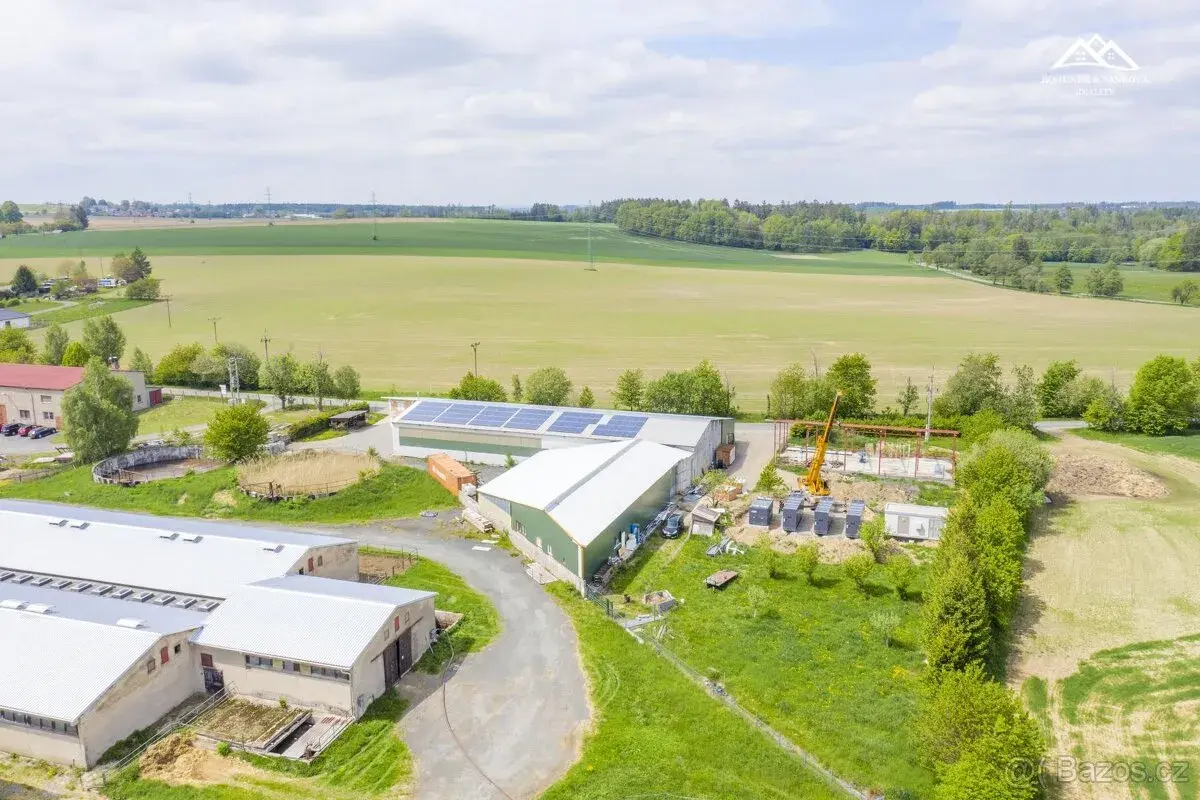 Prodej provozního areálu, 2520 m2, Svinný - Chotěboř