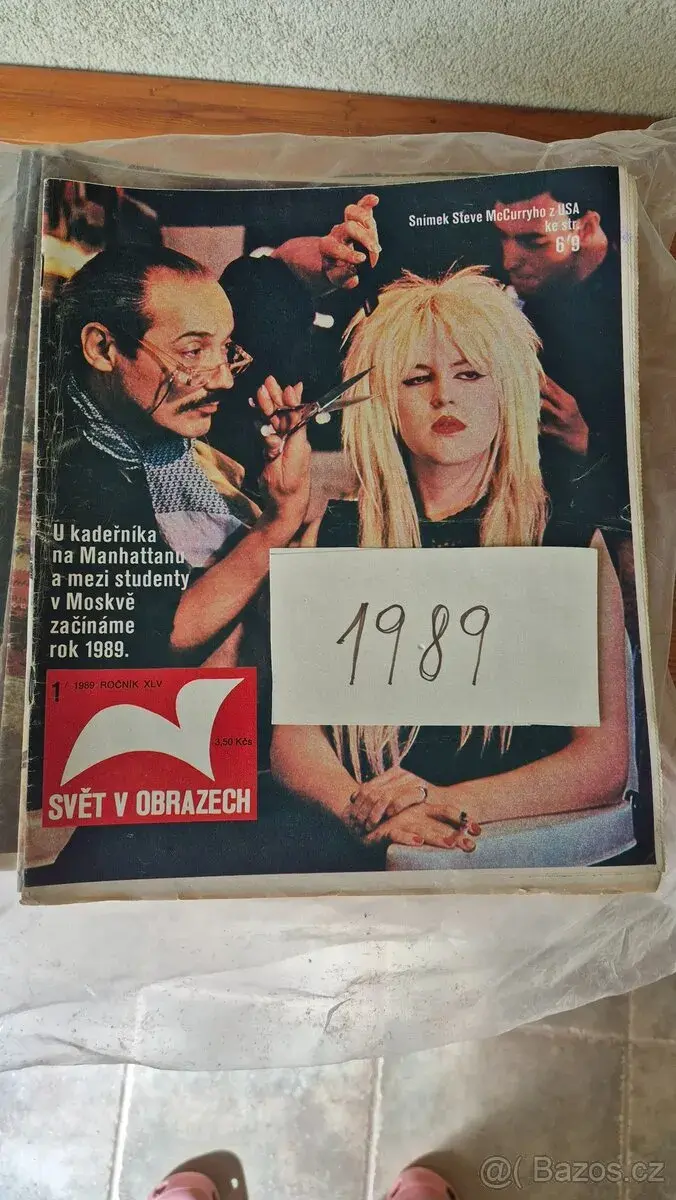 Kompletní ročníky časopisu Svět v obrazech (1986–1990) – sbí