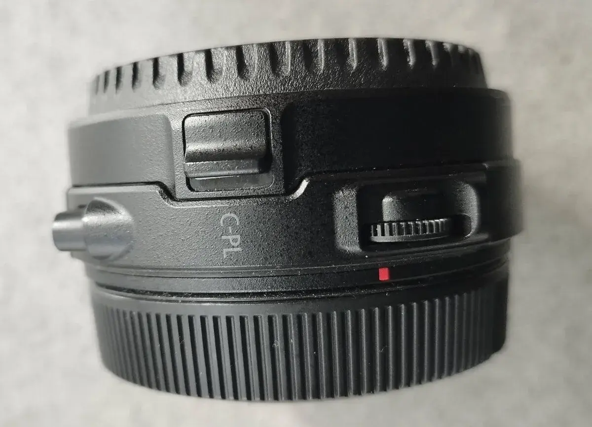 Canon EF–EOS R Drop-In adaptér + 2 originální výměnné filtry