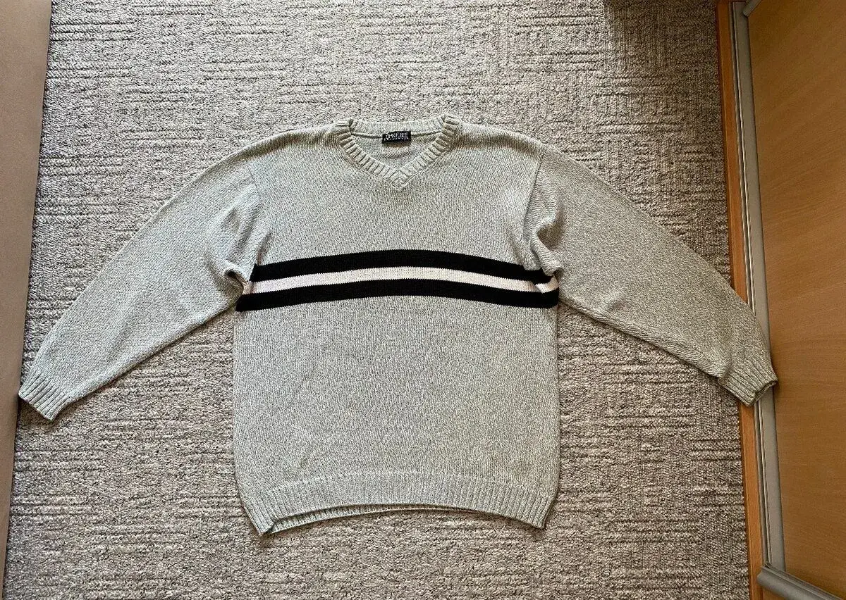 Nový unisex svetr John F. Gee Jeanswear - L, do "V"