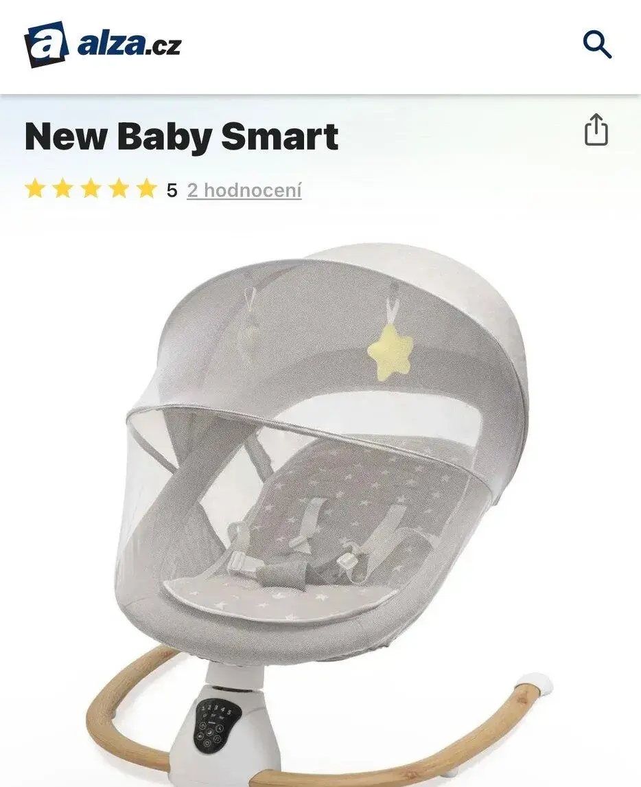 Houpací lehátko New Baby