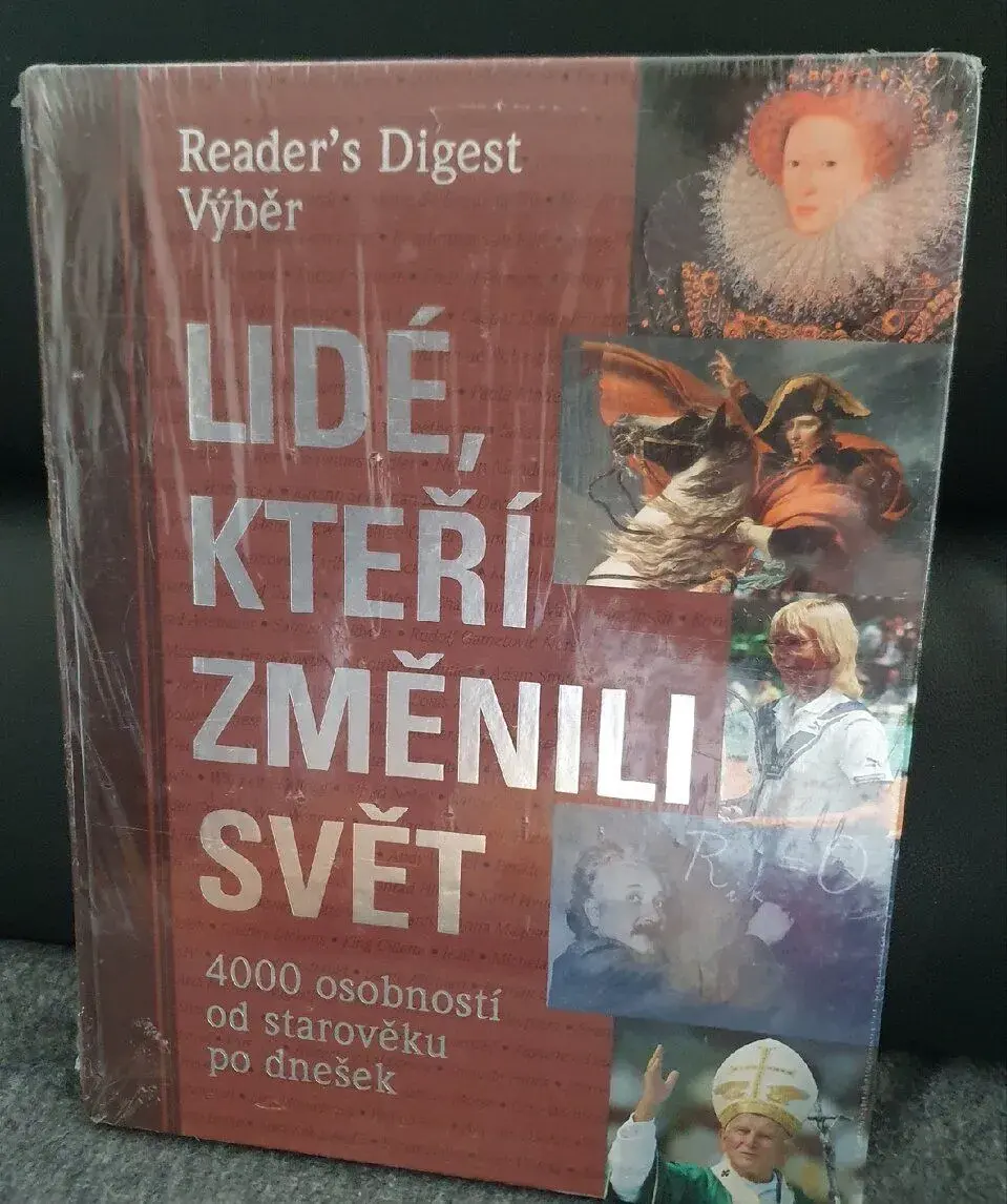 Encyklopedie - kniha "Lidé, kteří změnili svět"