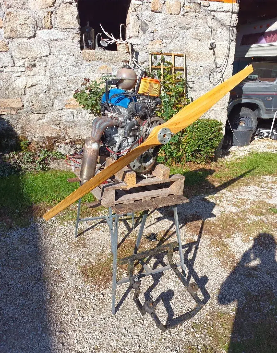 Motor s vrtulí - rogalo