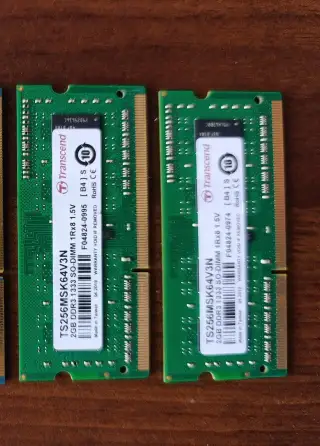 Ram 2x 2gb ddr3