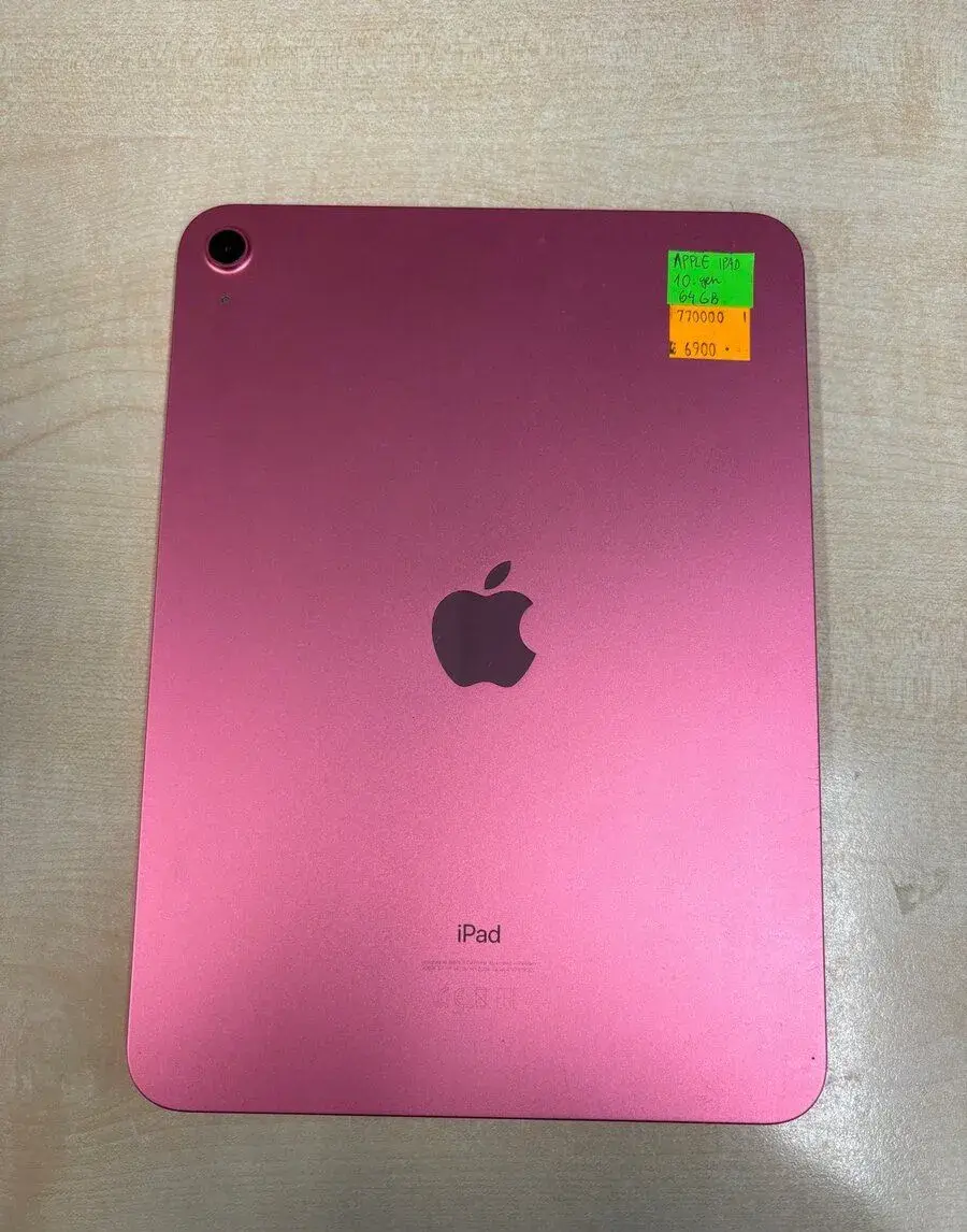 Apple iPad (10. gen) 64GB Wi-Fi – Růžový, top stav