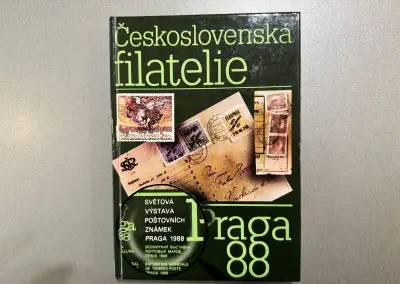 Kniha Katalog Praha 88 Československá filatelie
