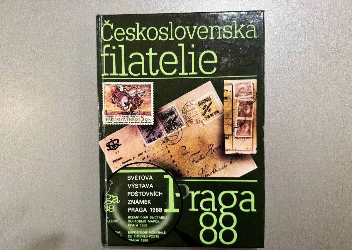 Kniha Katalog Praha 88 Československá filatelie