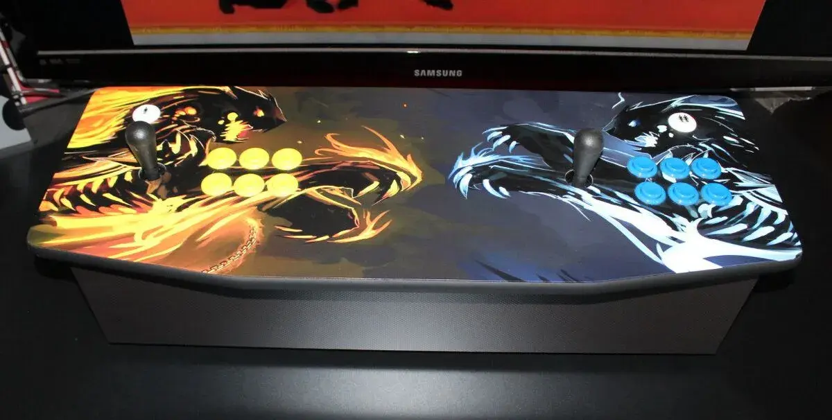 Zábavní herní automat ARCADE Panel Dragons Prototype v.3