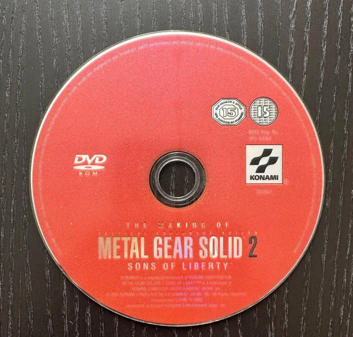 Dokument Metal Gear Solid 2 Sons of Liberty
