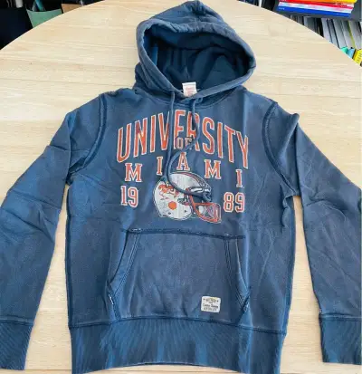 Tommy Hilfiger pánska mikina, veľkosť S, modrá used