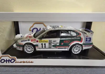 Škoda Octavia WRC Evo 2 Rallye Monte Carlo 2001 1:18