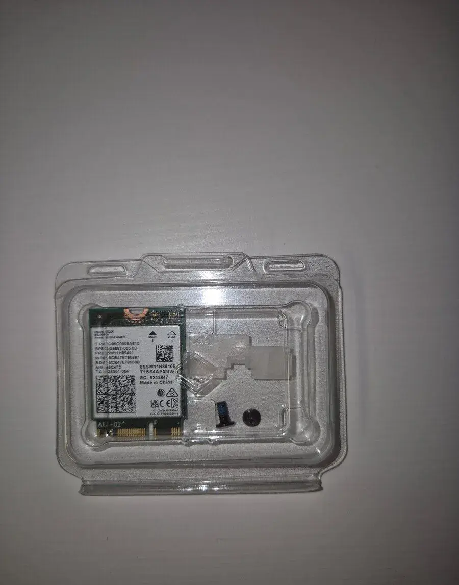Intel síťový adaptér Intel Wi-Fi 7 BE200 + Bluetooth