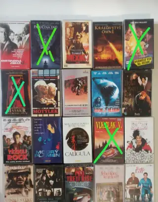 Videokazety VHS