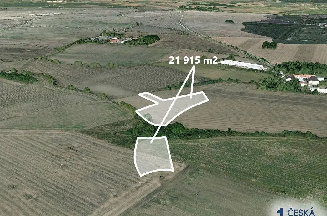 Pole 21 915 m², Podíl 17 % o výměře 3 653 m²