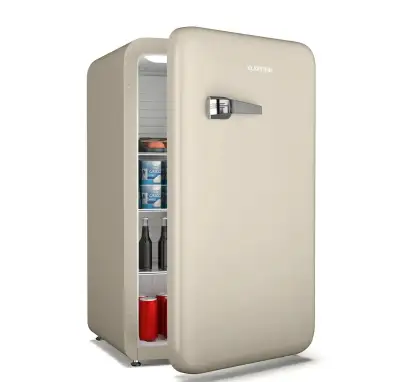 Lednice Klarstein Audrey Evo, 112 l, krémová.Záruka