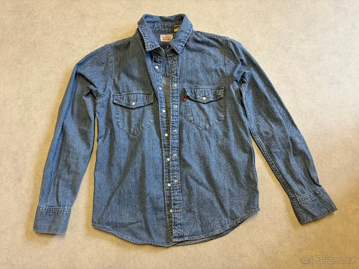 Džínová košile Levi's dámská velikost XS