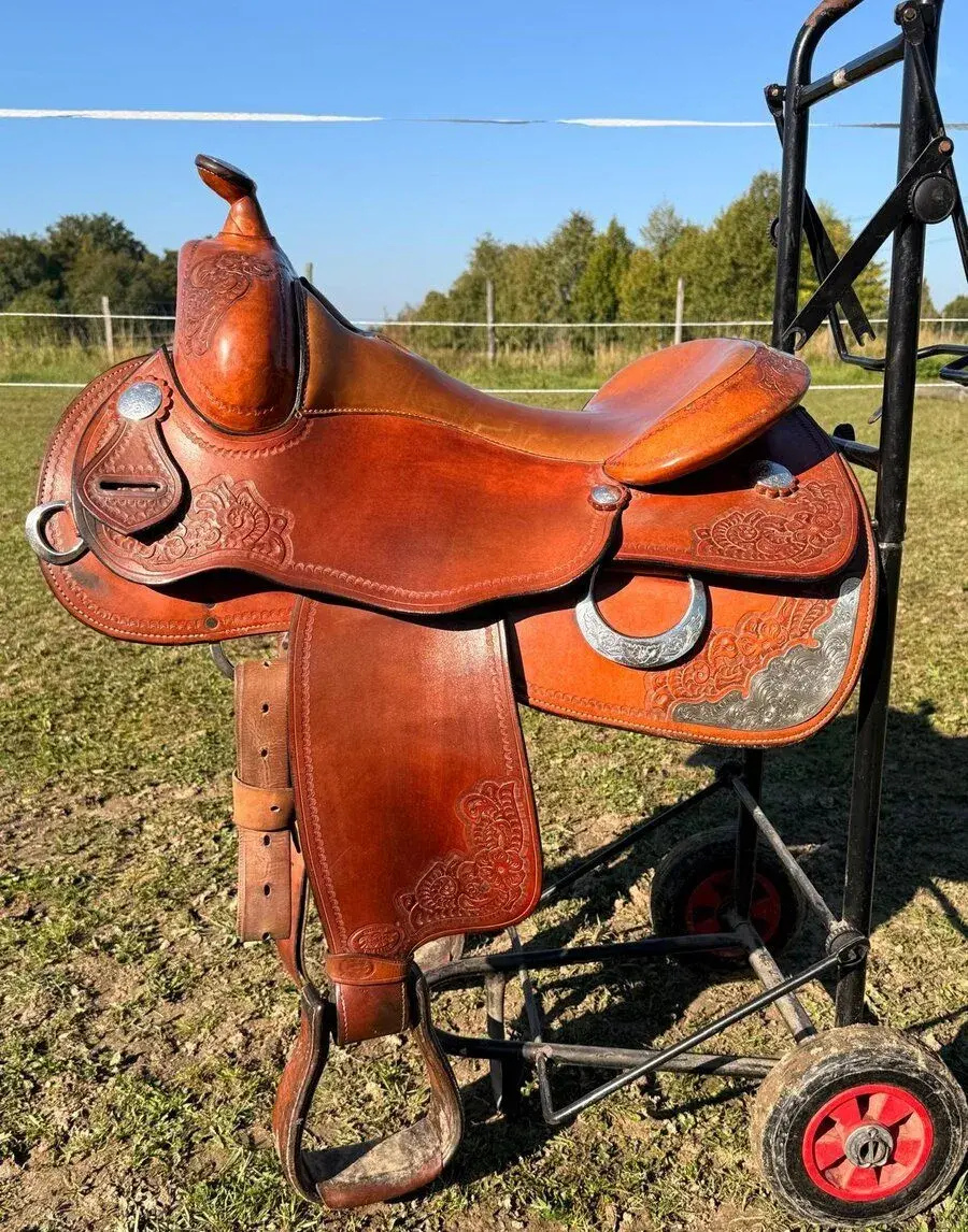 Westernové reining sedlo T.Zajac