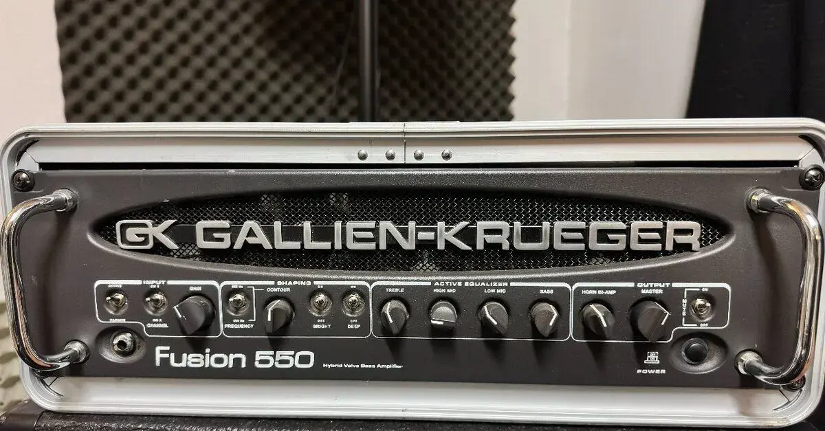 Gallien-Krueger Fusion 550 + rack