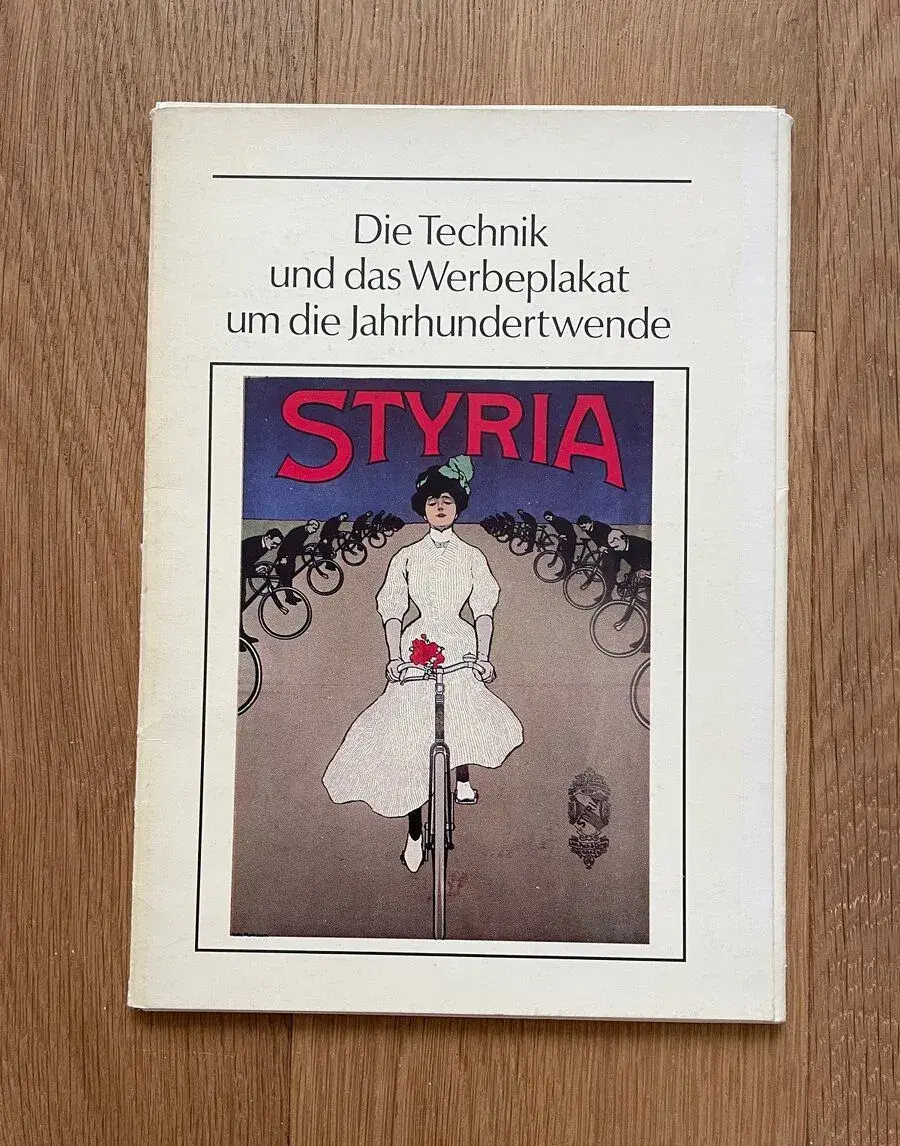 STYRIA Technika a reklamní plakát z přelomu století